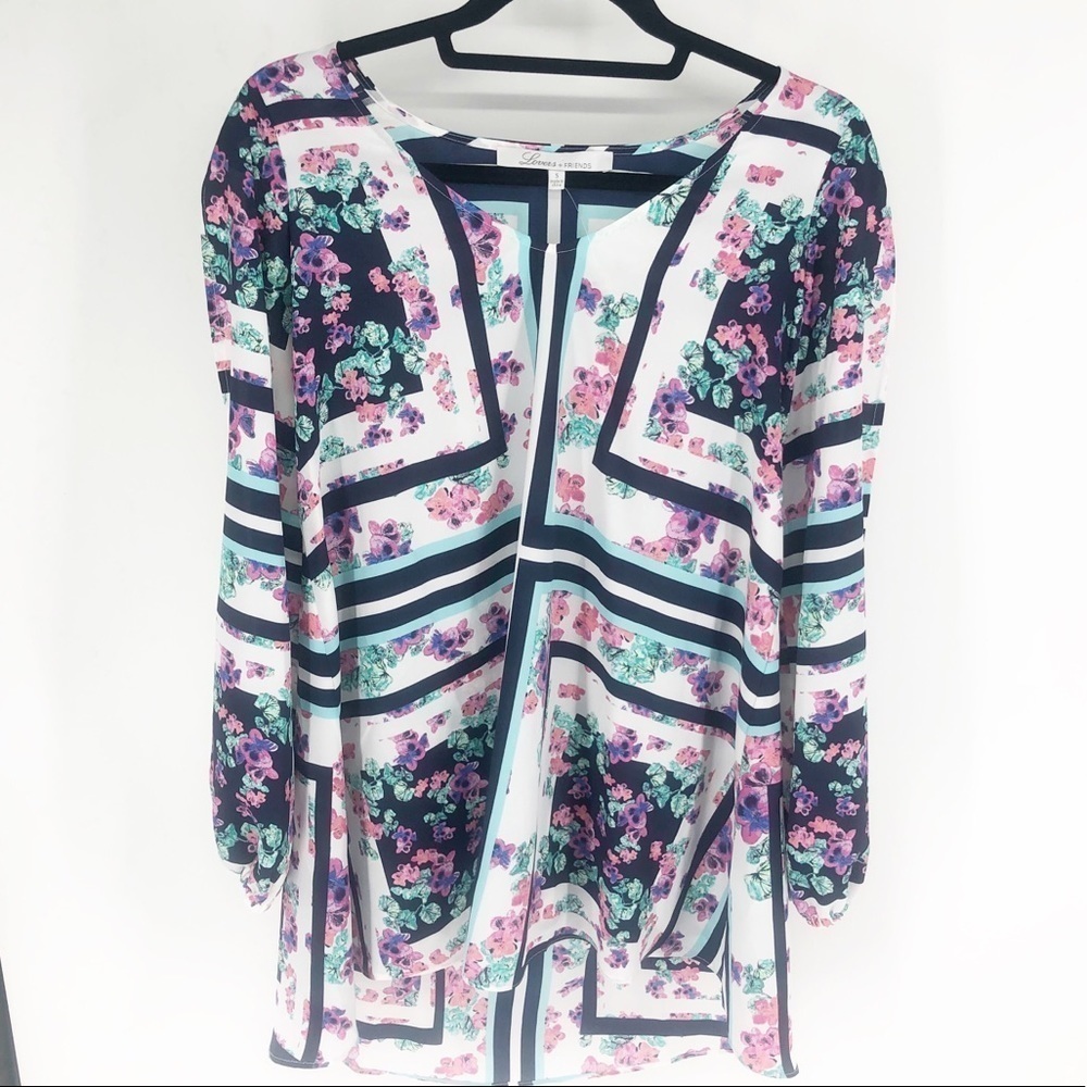 ✅‎ NWOT Lovers + Friends Gracie Split-Sleeve Swing Dress SIZE SMALL
